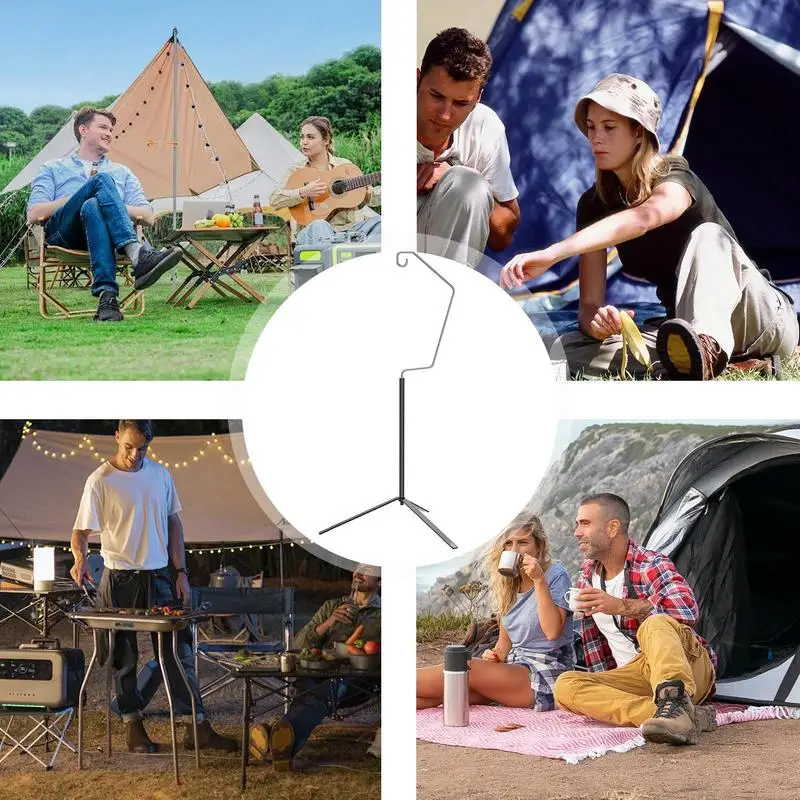 Подставка для лампы крючок складная настольная подставка светильника