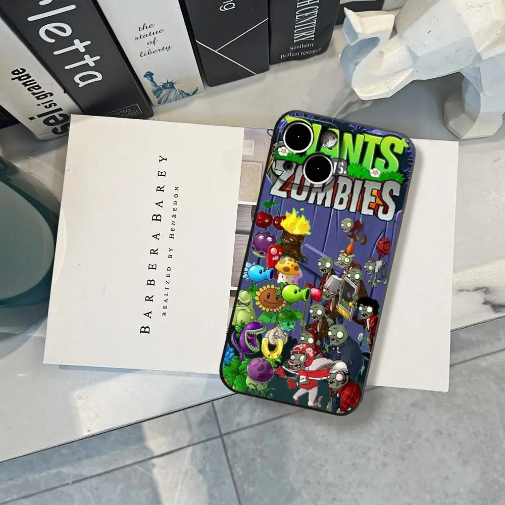 Фото Противоударный прозрачный чехол HD Plants vs. Zombies для iPhone 17 Air, 16, 15, 14 Plus, 13, 12, 11 Pro Max, 16e №3