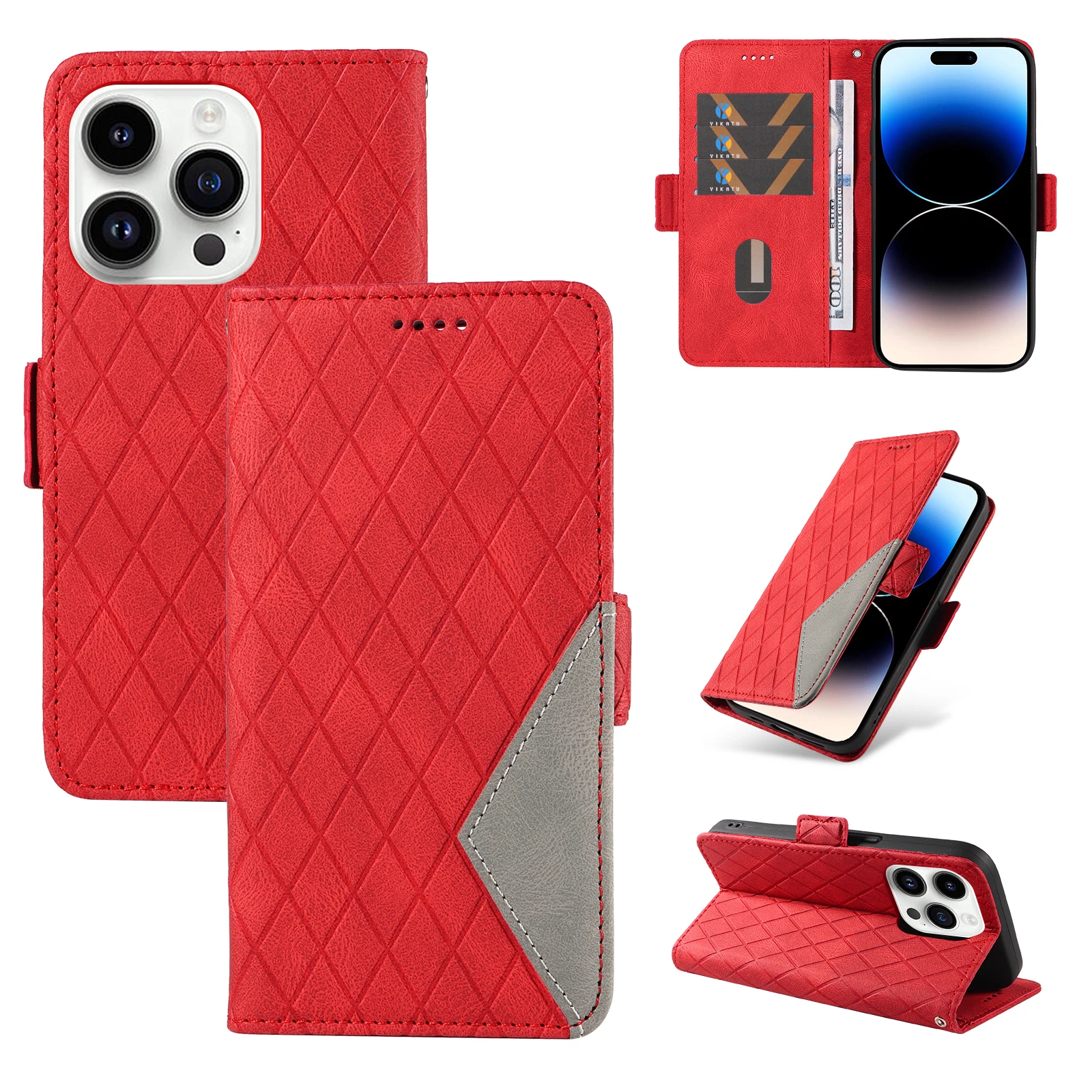 Фото Роскошный цветной флип-чехол Pop Luxury для OPPO Realme 12 11 11X 9i 9 8 8i 10 Pro V23 V20 V11 5G с отделениями для карт, защитный чехол-кошелек для телефона # №5