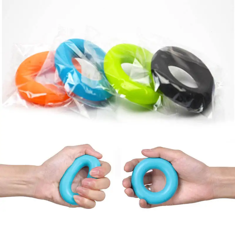 

Exercise Equipment Gripping Ring Training Wrist Trainer Hand Grip Finger Gripper Strength Trainer Yoga Stretcher Finger Expander