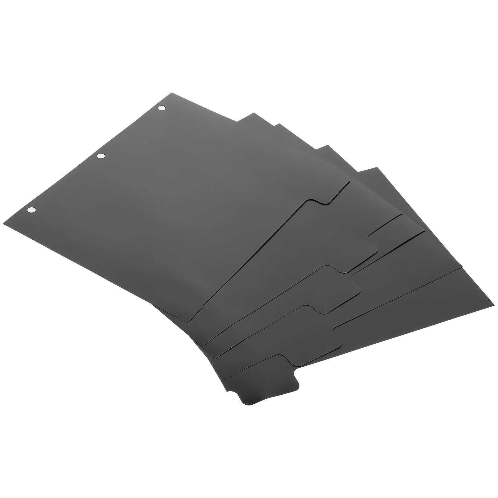 

5 Sheets Binder Dividers Binder Notebook Indexing Page Notebook Page Divider for Binders