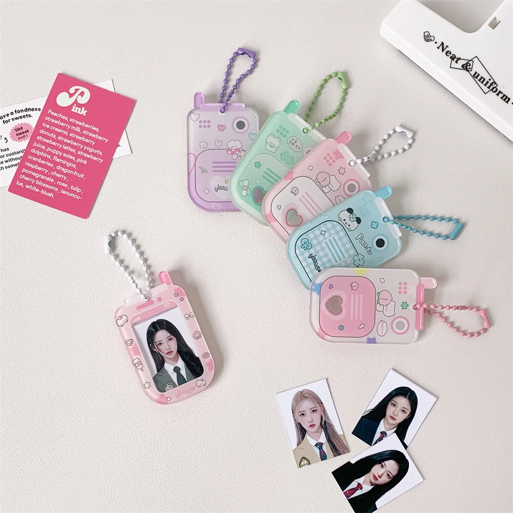Kawaii Ins Star акриловый держатель для мобильного телефона 1 дюйм фотокарт кошелек