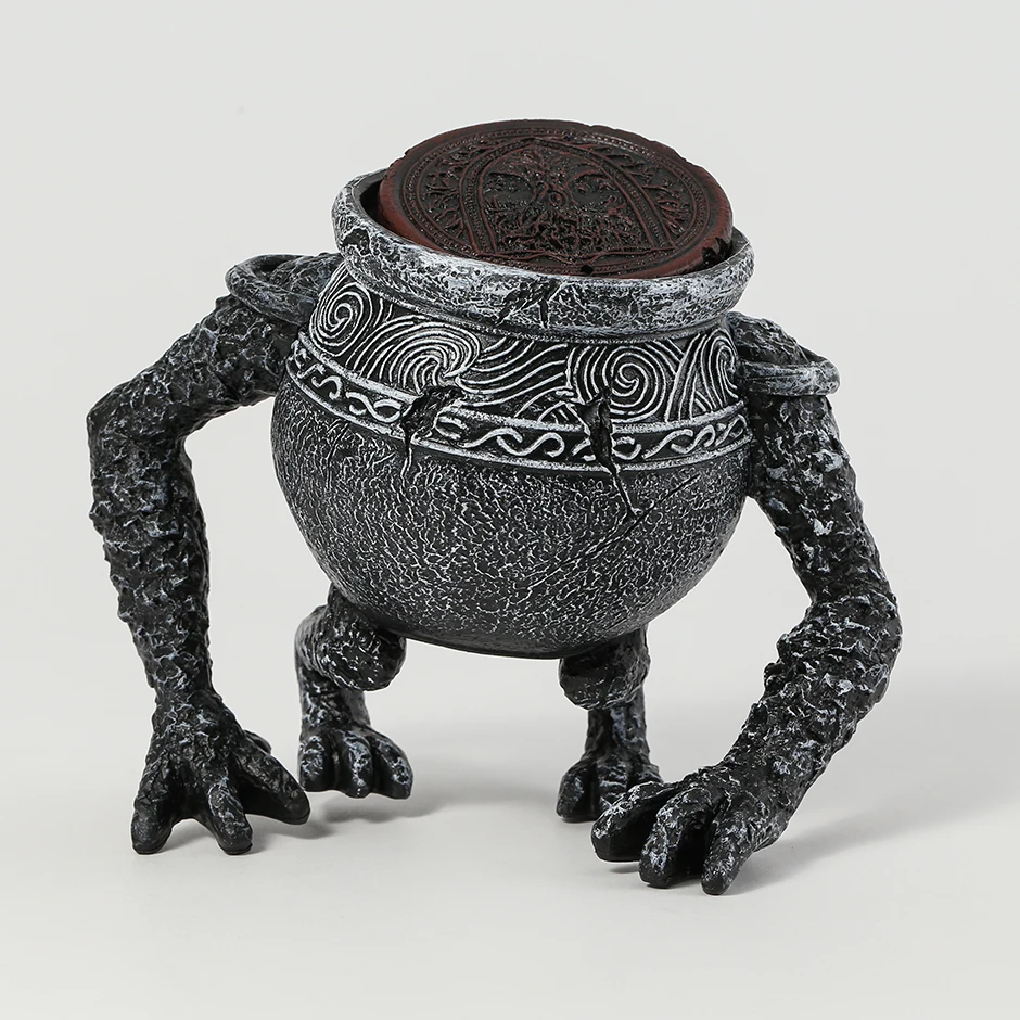 

Elden Ring Alexander Warrior Pot Vase Ashtray Storage Jar PVC Figure Model Toy Collection Doll