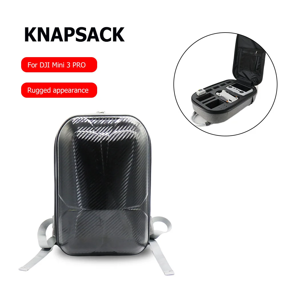 

Case Box for DJI Mini 3 Pro Waterproof Drone Body Battery Accessories Shoulder Bag Outdoor Travel Carrying Storage Hard Shell