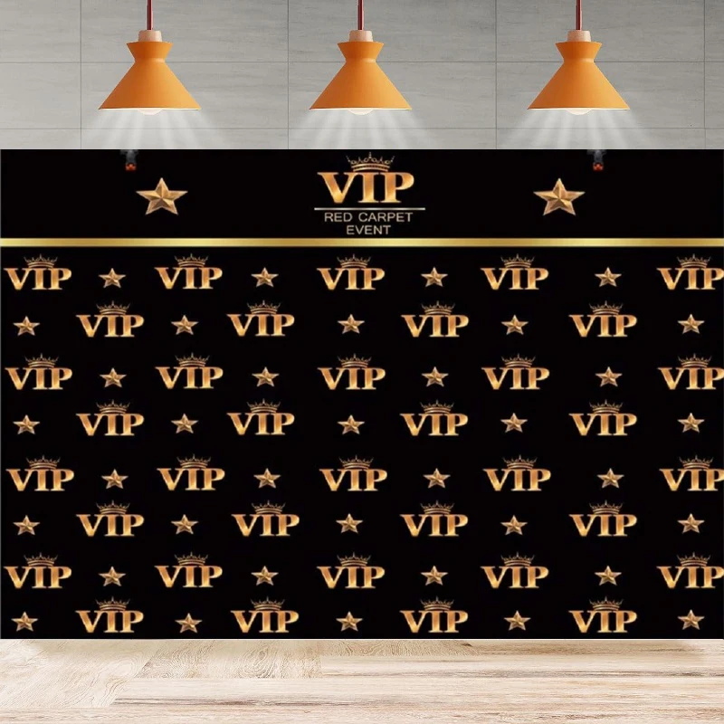 Фон для фотосъемки с ВИП-изображением красной ковровой дорожки праздничный фон