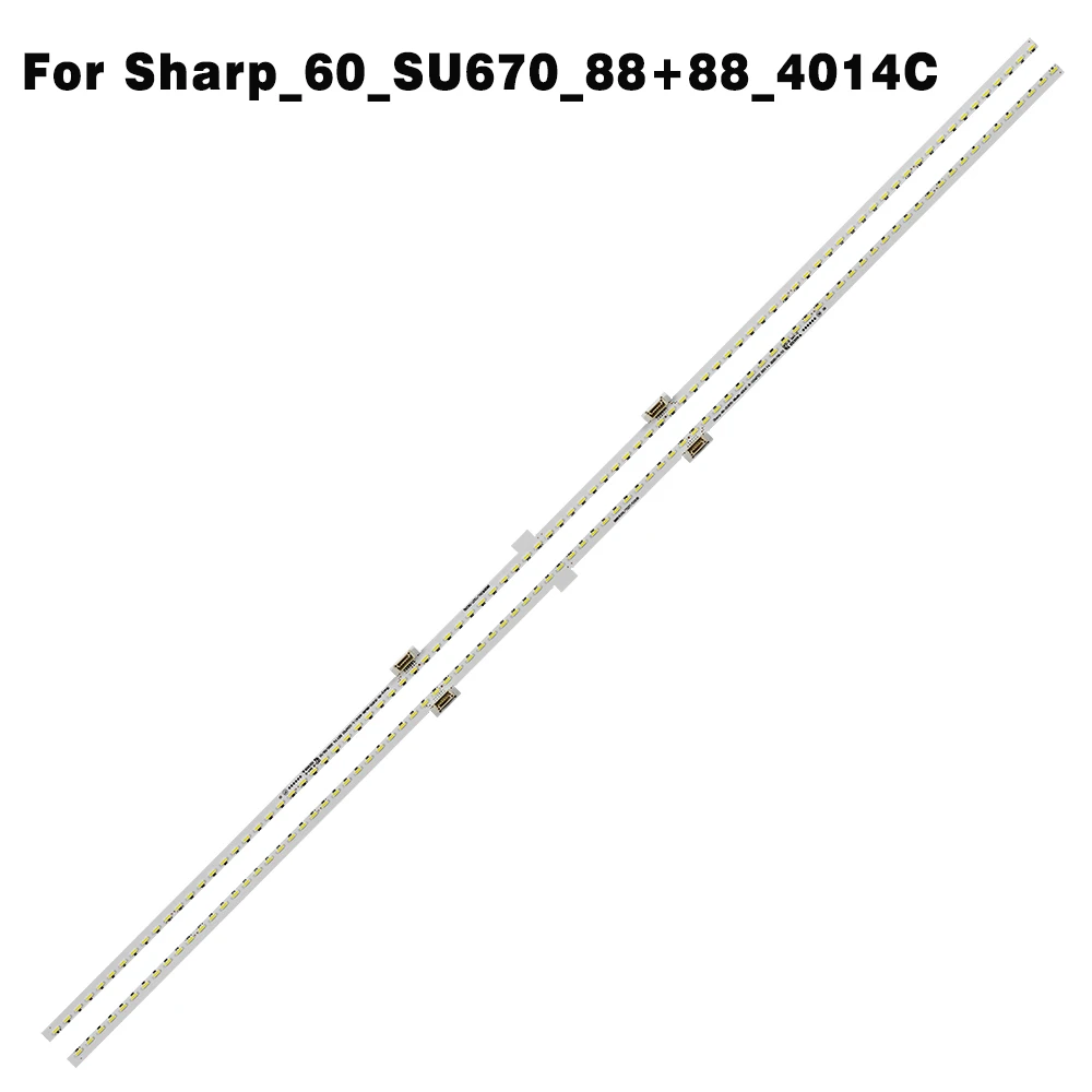Лента светодиодной подсветки для 60_SU670_88+88_4014C LCD-60MY5100A LCD-60TX6100A LCD-60SU575A LCD-60SU570A