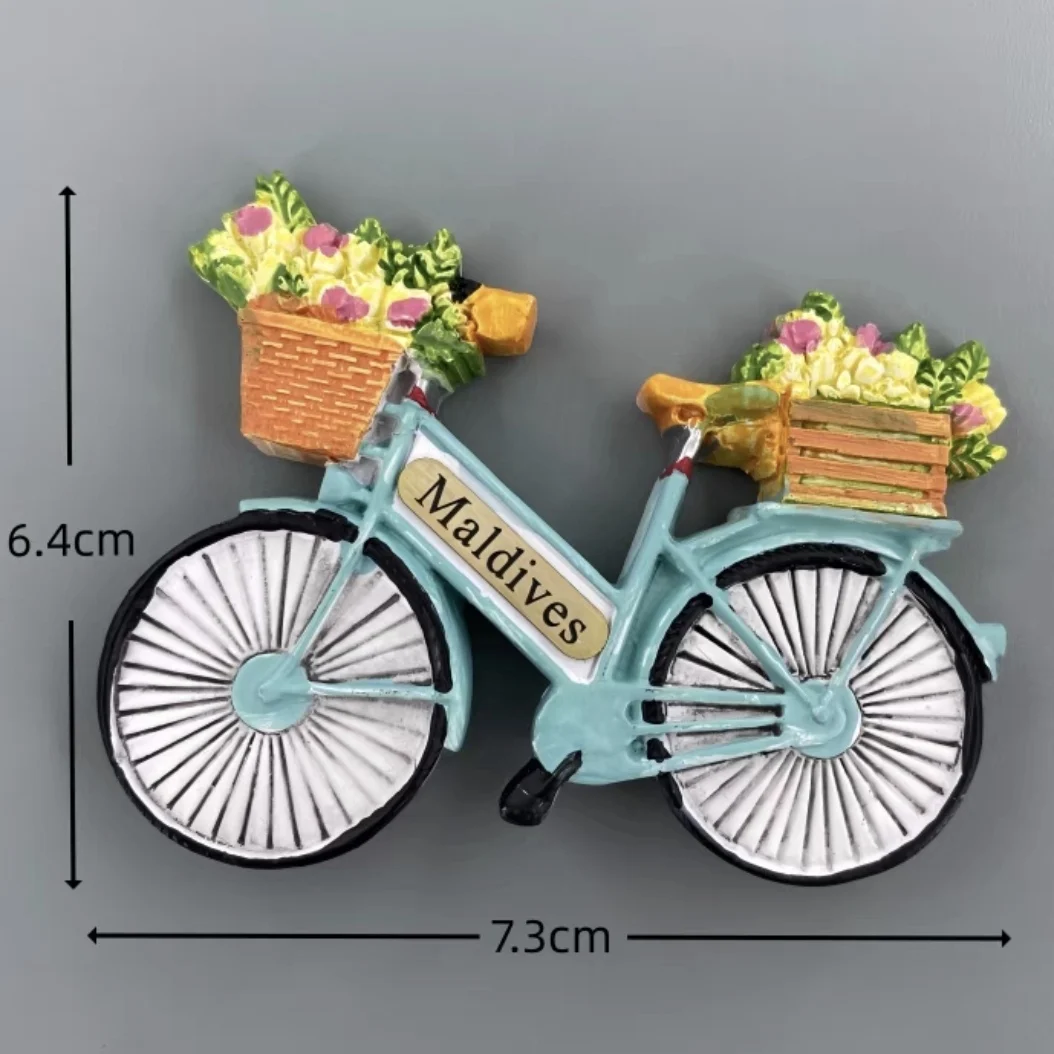 3D магниты на холодильник Азия Мальдивы