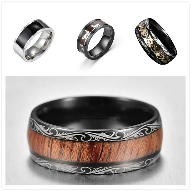 

Smart Sensor Body Temperature Ring Stainless Steel Fashion Display Real-time Temperature Test Finger Ring