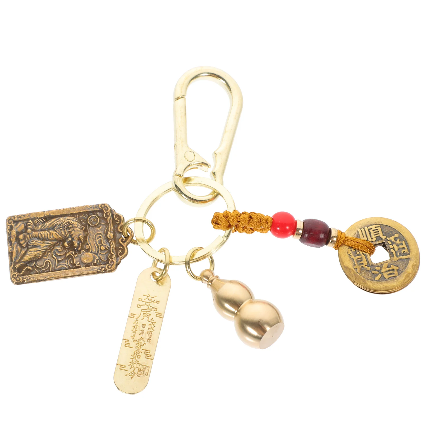 Латунные брелки-цепочки женская сумка подвесной орнамент брелки для рюкзака