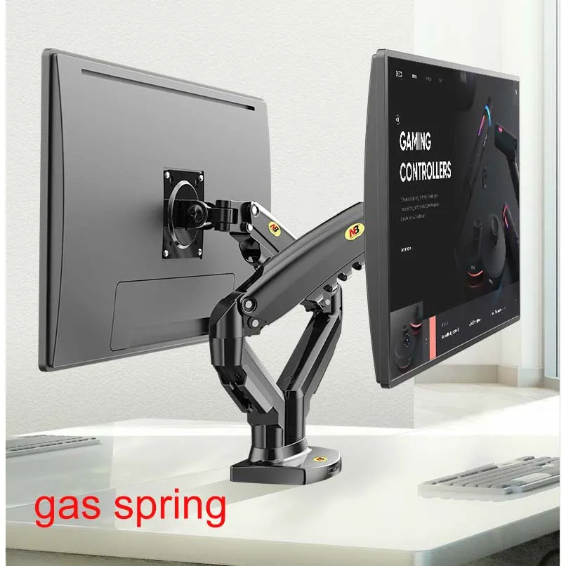 Настольная подставка NORTH BAYOU F160 с газовой пружиной 17-27 дюймов, поворот на 2-9 кг, поворот на 10-90 мм