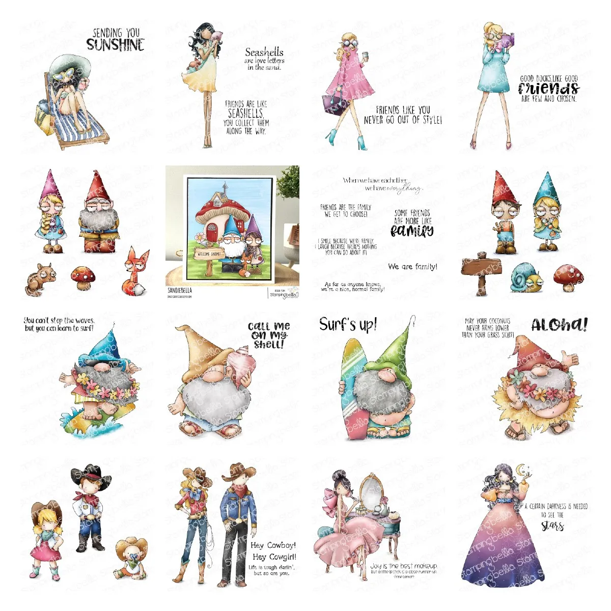 

Christmas Gnome And Princess Stamps DIY Scrapbooking Card Paper Cards Handmade Album Sheets 2022 New Arrive