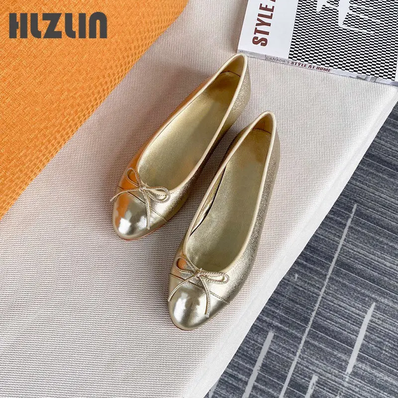 

Женские туфли из лакированной кожи, красные туфли на плоской подошве, с круглым носком, с бантом, сетчатые туфли, новинка 2022