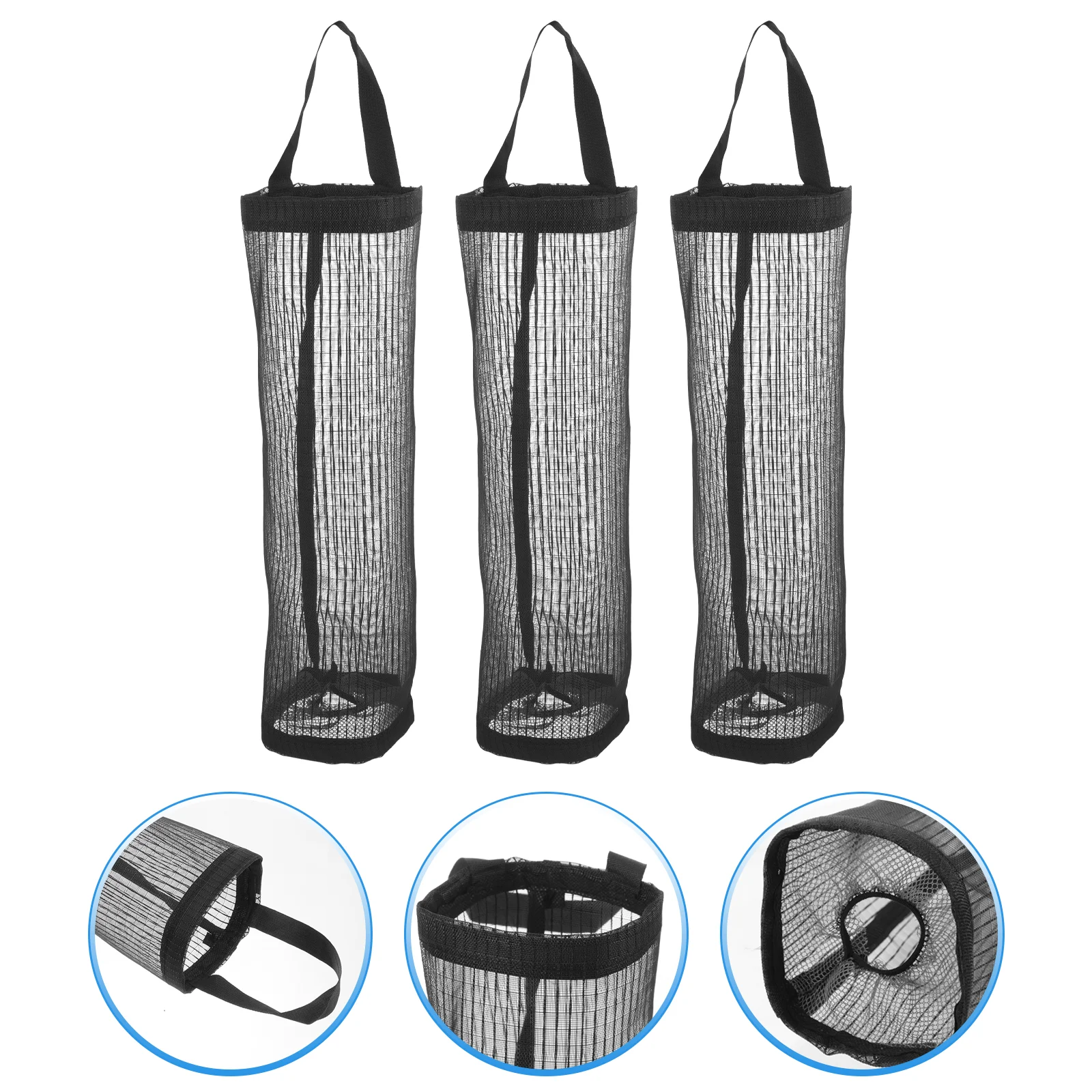 

3 Pcs Storage Bag Tennis Ball Holders Picking Balls Accessories Gifts for Women Golf Organizer Bags Pouch