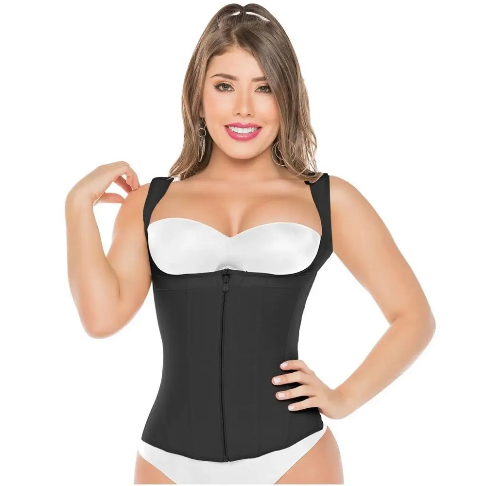 

Fajas Colombians Girdles Reducing And Shaper Women's Restored Belt With Zipper Shaping Waistband