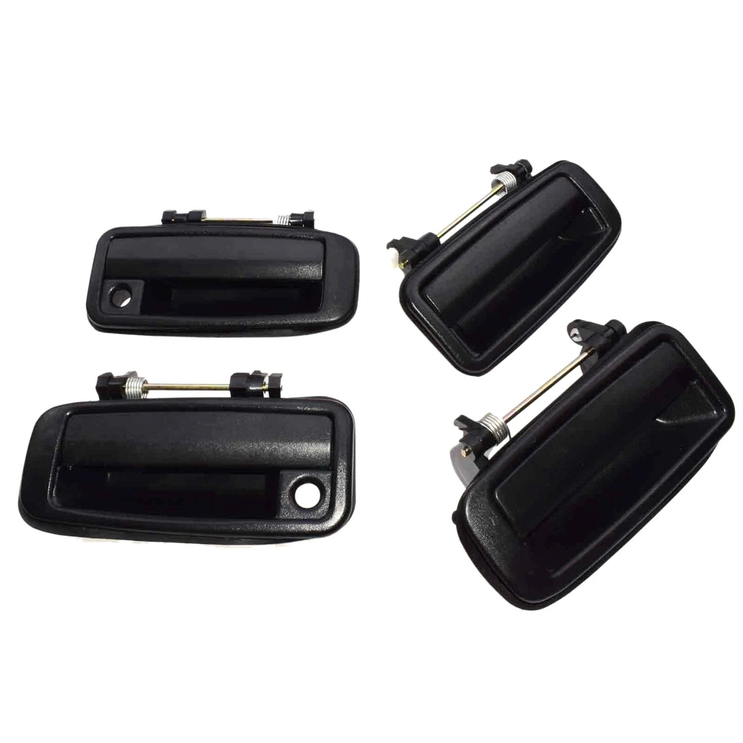 

4 PCS(Front Rear Left Right)Outside Outer Exterior Door Handle For Toyota Corolla 1988-1992 69210-12110 69220-12110