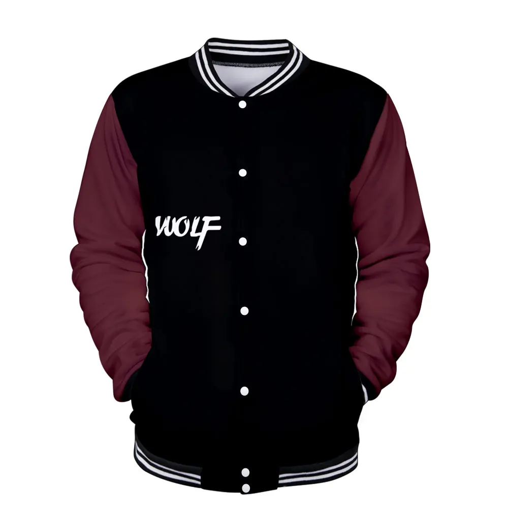 

2022 New Arrival 3D Fashion Baseball Uniform Jacket Unique Print XXS-XXXL Crew Neck Sleeve Length Y2k Men's and Women's