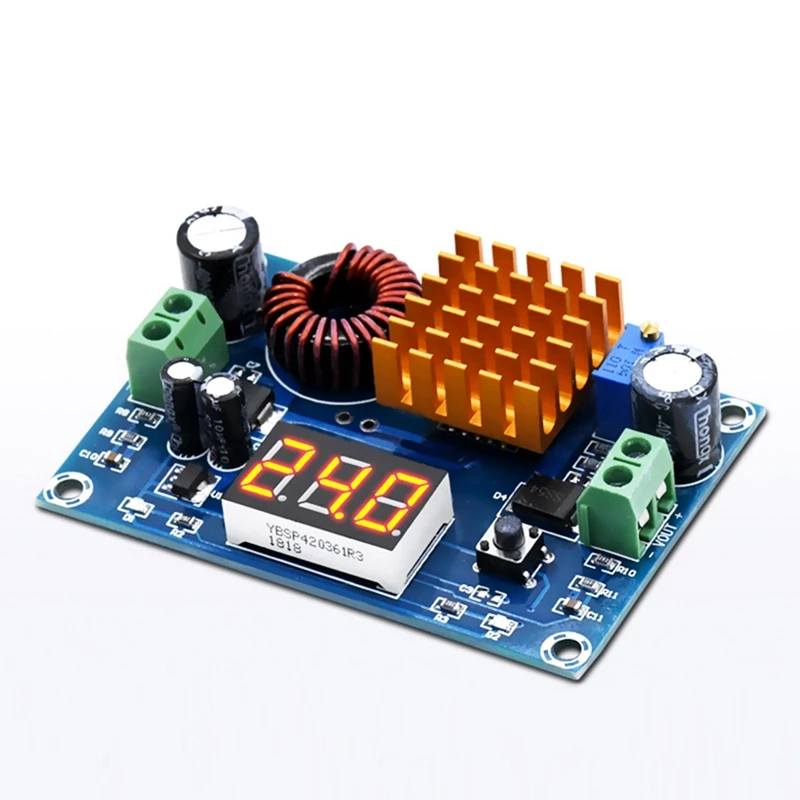 2 шт. XH-M411 DC от 4 до 5–45 В повышающий модуль цифровой вольтметр преобразователь