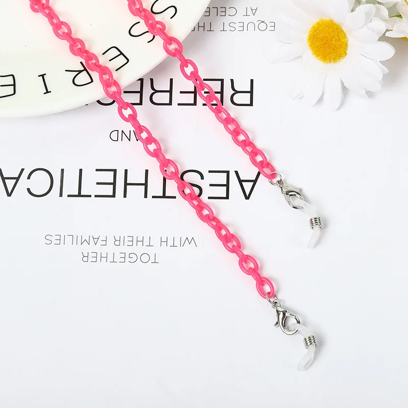 Цепочка для очков женская модный акриловый шнурок с защитой от падения Ювелирное