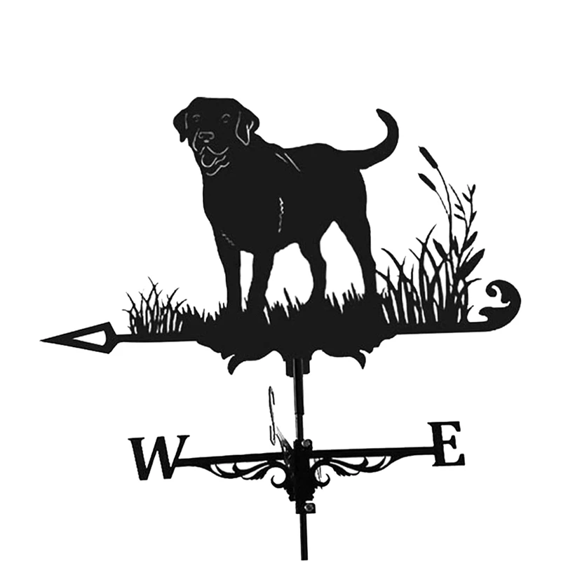 

Iron Weather Vane Mount Wind Direction Indicator Kit Metal Weathervane Scene