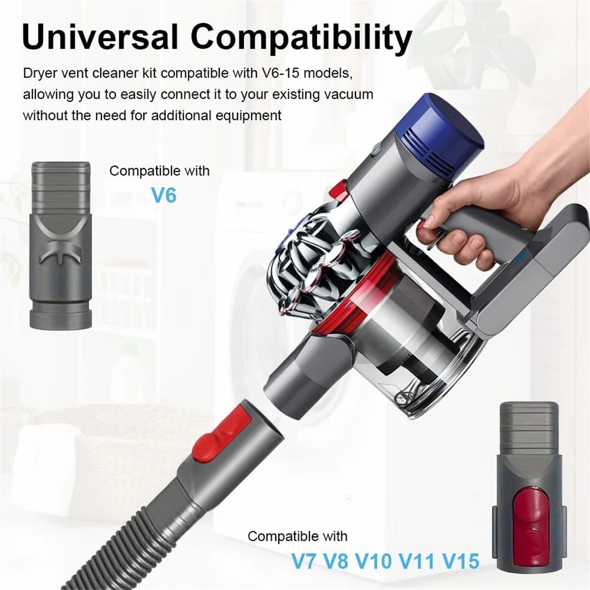 Комплект для очистки вентиляционных отверстий Dyson V6 V7 V8 V10 V11 V12 V15 насадка