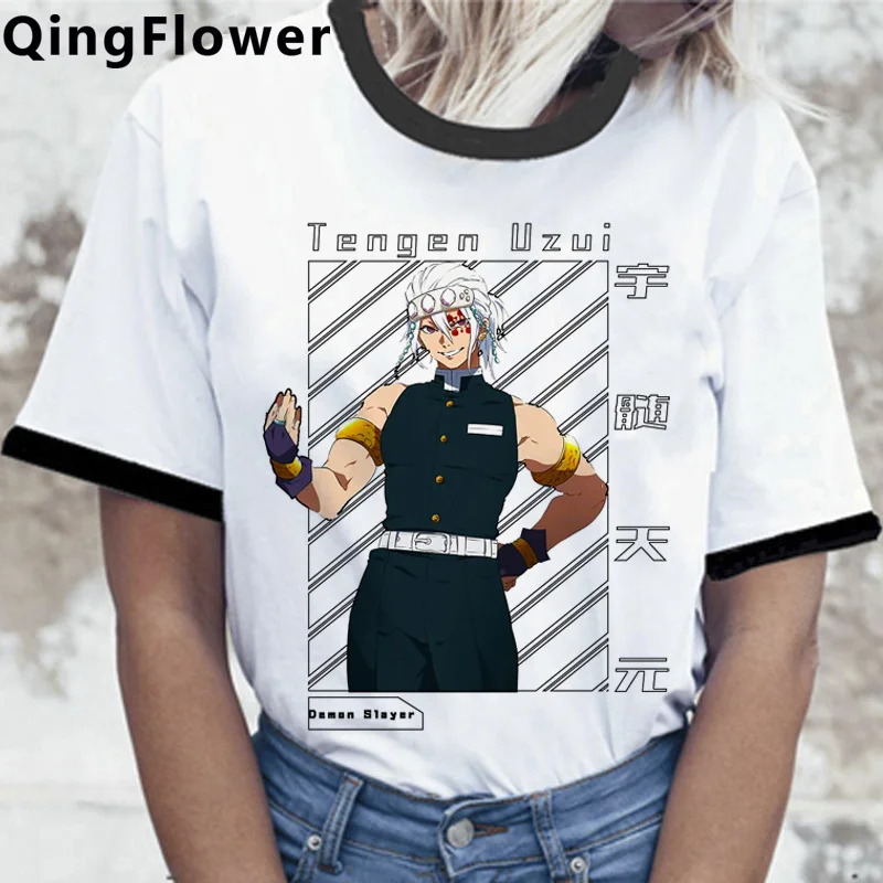 

Футболка мужская с изображением рассекающего демонов киметасу No Yaiba, уличная одежда для пар tumblr, футболка kawaii