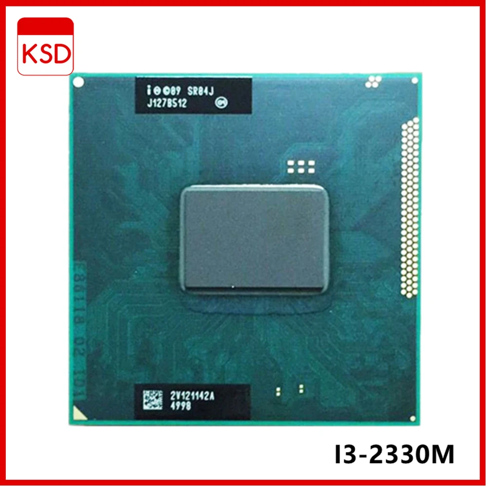 

Intel Core i3-2330M i3 2330M SR04J 2.2 GHz Dual-Core Quad-Thread CPU Porcessor L2=512M L3=3M 35W rPGA988B