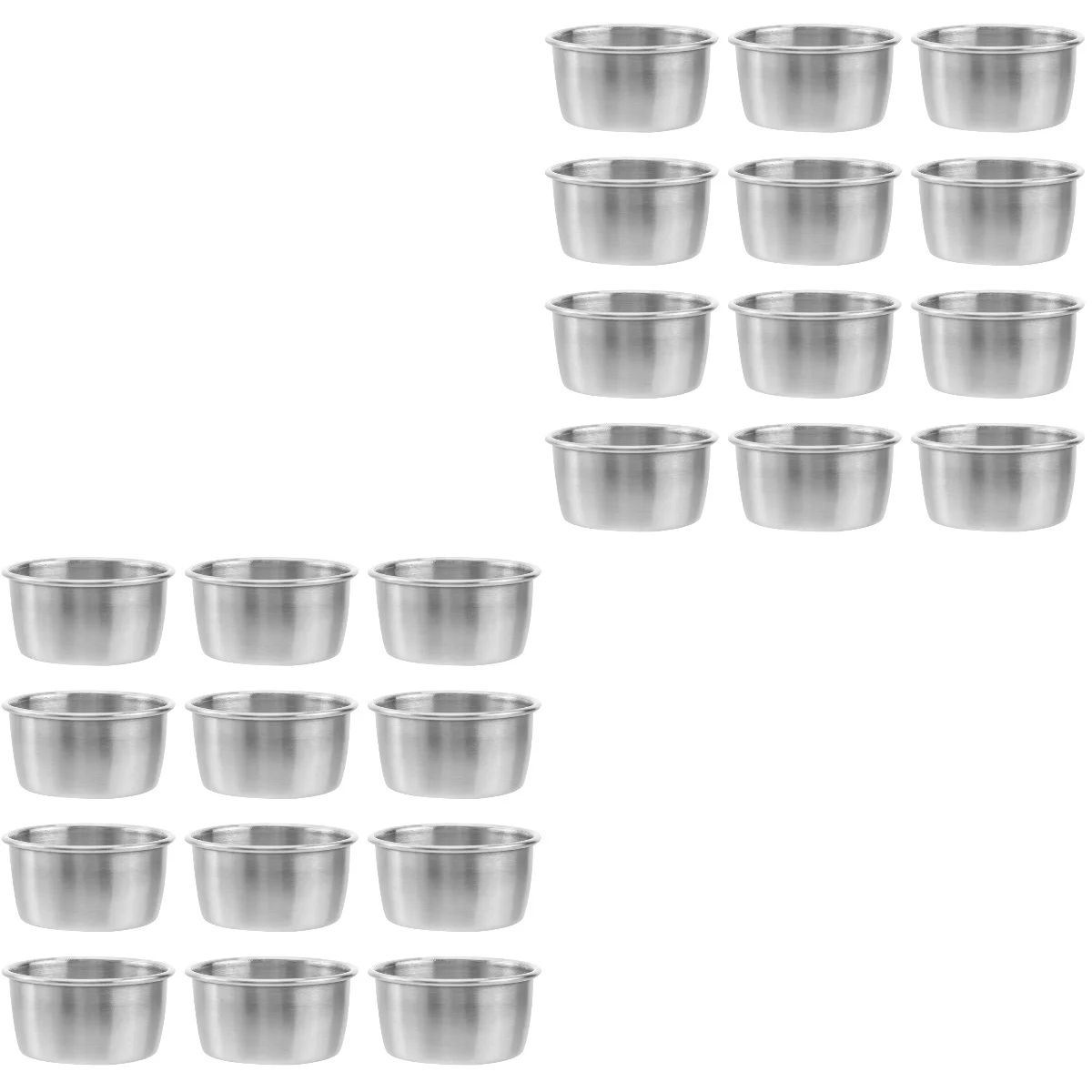 

2x 6/12pcs Sauce Cups Tasting Dishes Sushi Dipping Sauce Dish Sauce Dipping Bowl Soy Sauce Dishes for Sushi Dipping Bowls