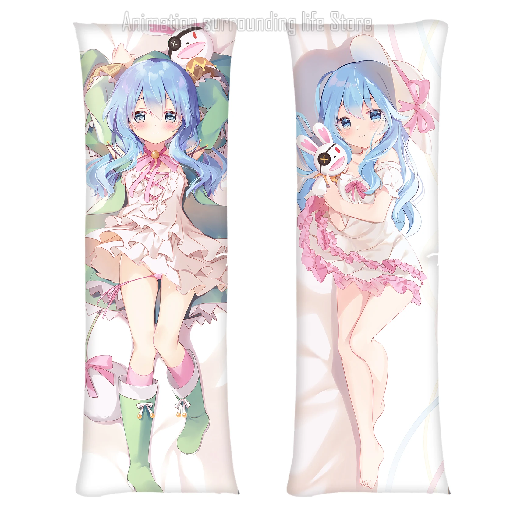 Декор аниме наволочка Yoshino Date a live Dakimakura Waifu с 2-сторонним принтом обнимающая для