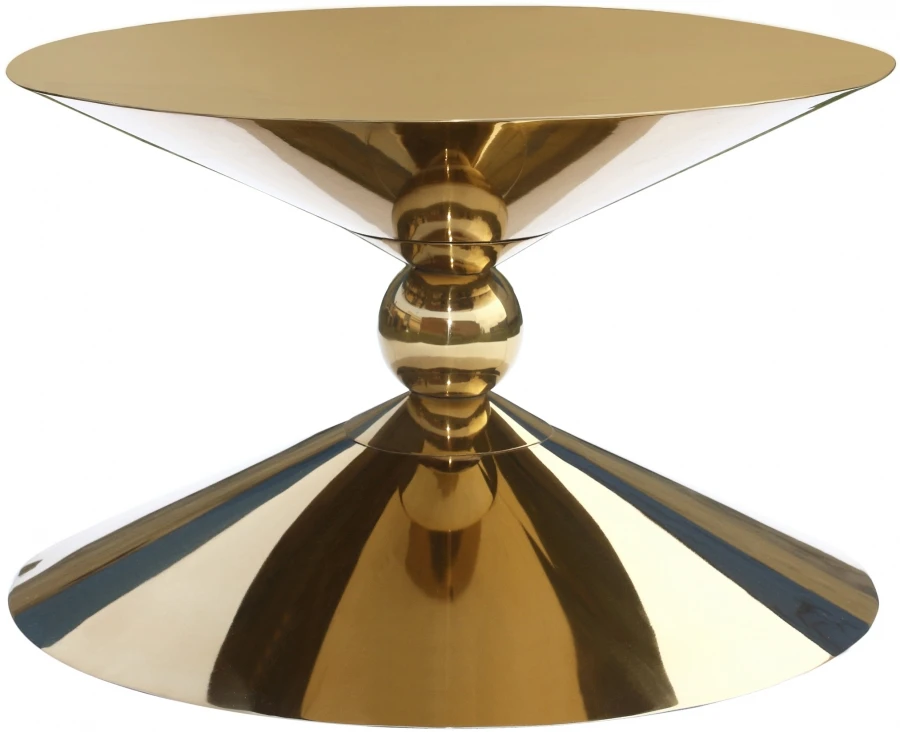 

Hot sale Luxury metal coffee table for living room sofa side round coffee tea table furniture golden coffee center table