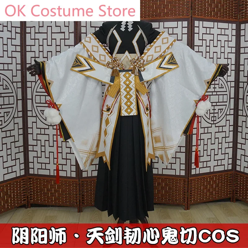 Аниме! Onmyoji Onikiri TianJianRenXin игровой костюм великолепное кимоно униформа косплей