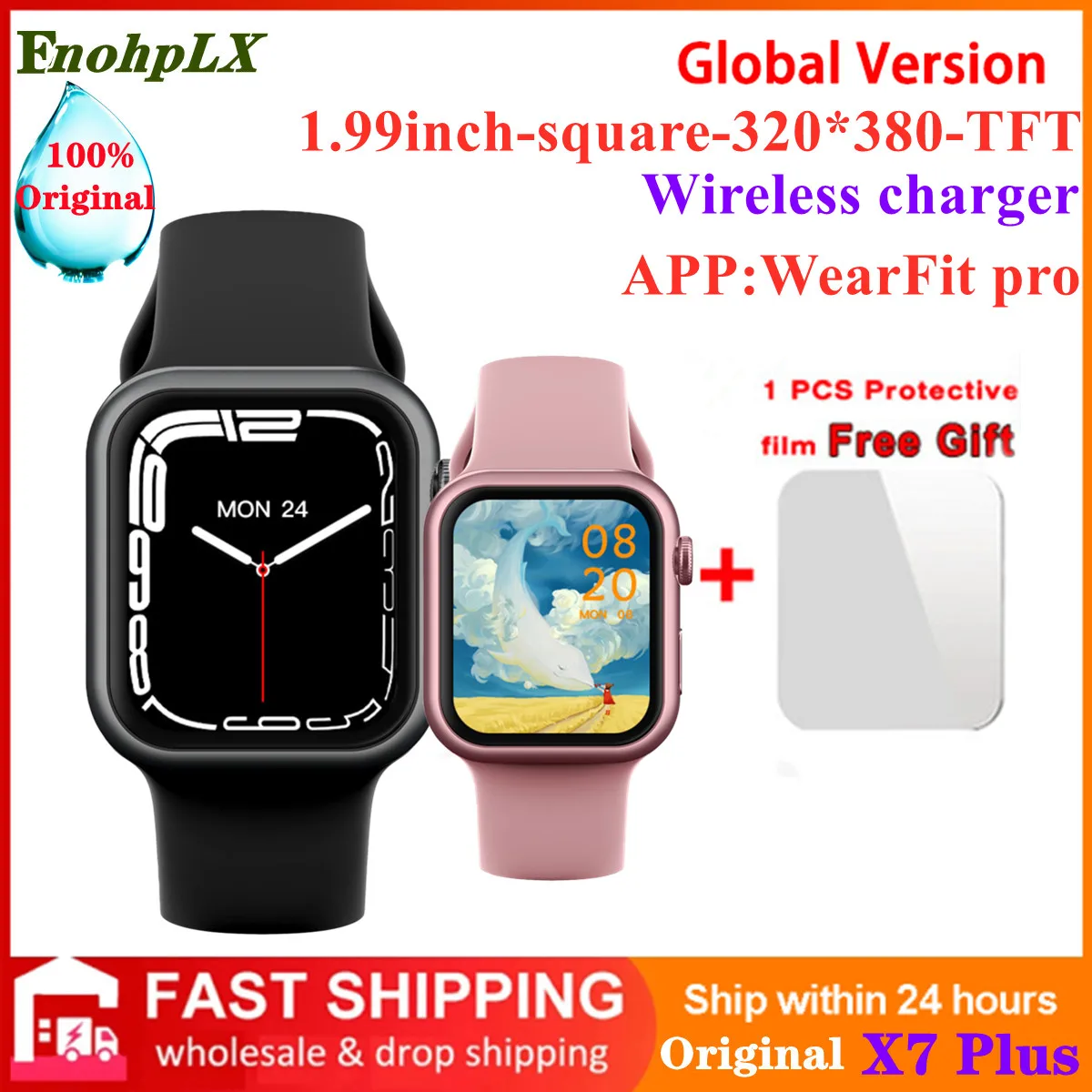 Price Reloj inteligente X7 plus Original para hombre, pulsera con Control de vídeo, asistente de voz IA, Bluetooth, reproducción de música, personalizado, 1,99 pulgadas