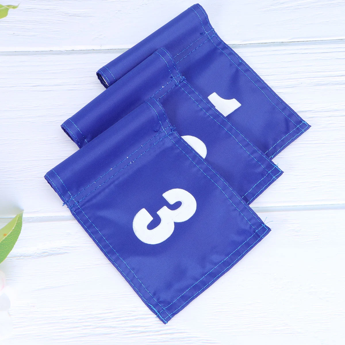 

Practice Flag Oxford Cloth Marking Flag Portable Training Flag Practice Green Flag for Stadium Park Home Playground