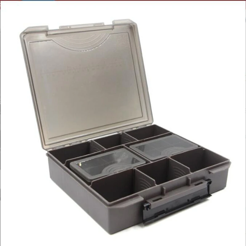 

Carp Fishing 4 Plus 1 Terminal Tackle Box Storage System Bit Box For Sea Anglers 235X220x65mm Fishing Terminal Tackle