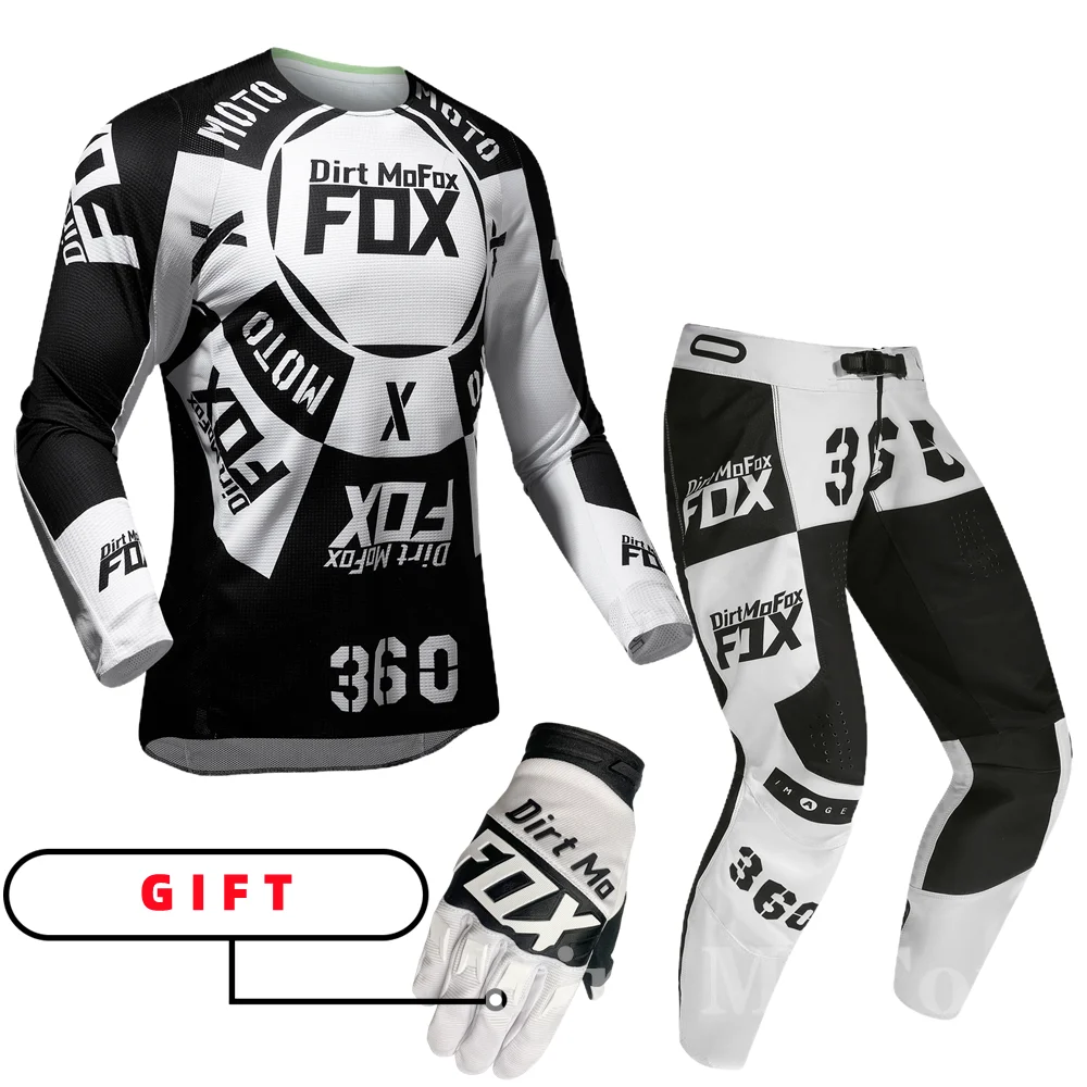 Мотоциклетный костюм для мужчин Motocross MX внедорожный велосипед внедорожник MoFox