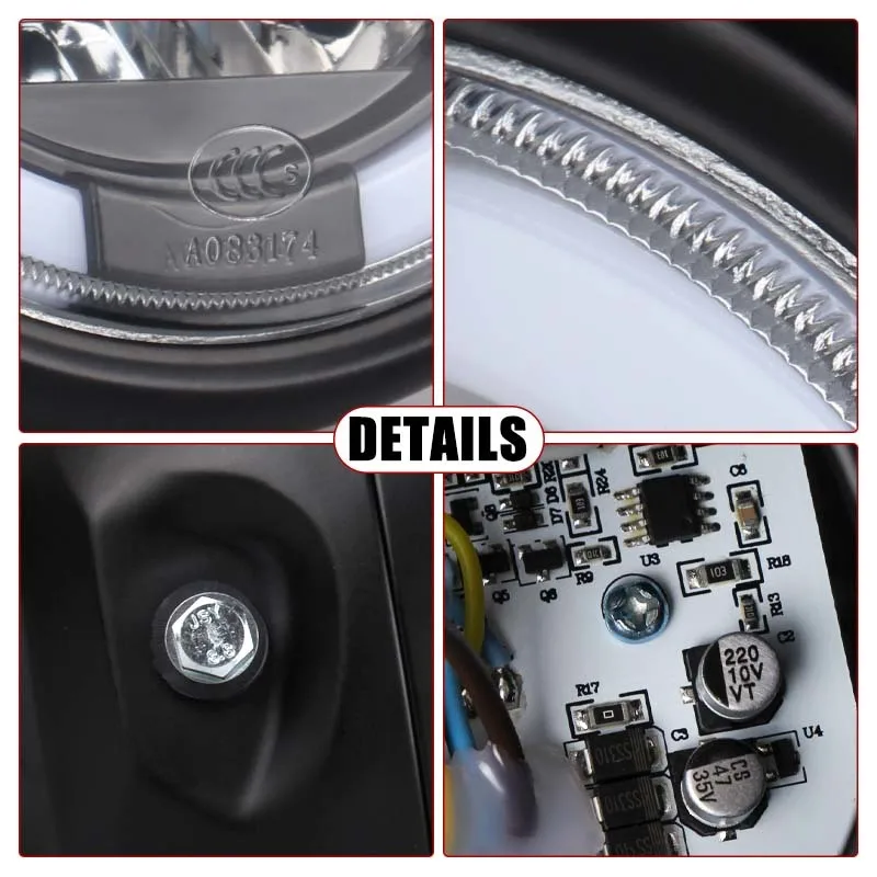 Новинка популярный 7-дюймовый мотоциклетный светодиодный налобный фонарь