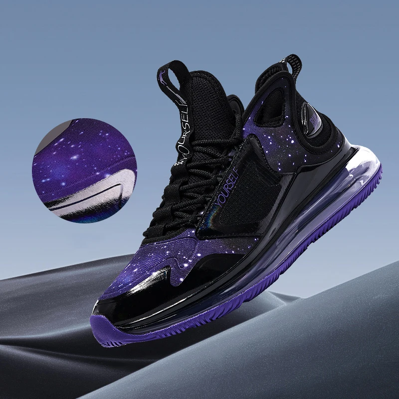 QIAODAN Running Shoes For Men 2023 Fashion Lightweight Cushion Outdoor Elasticity Sports Shoes Fashion Male Sneakers XM35200202