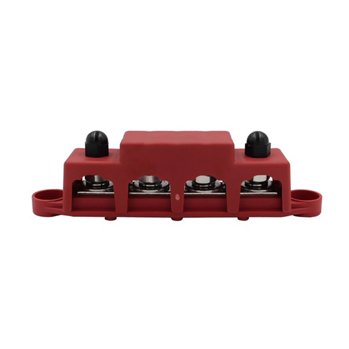 

M8 DC 48V 250A 4 Terminal Studs Busbar Power Distribution Block BUSBAR Box Car Rv Marine Cable Organizer Box