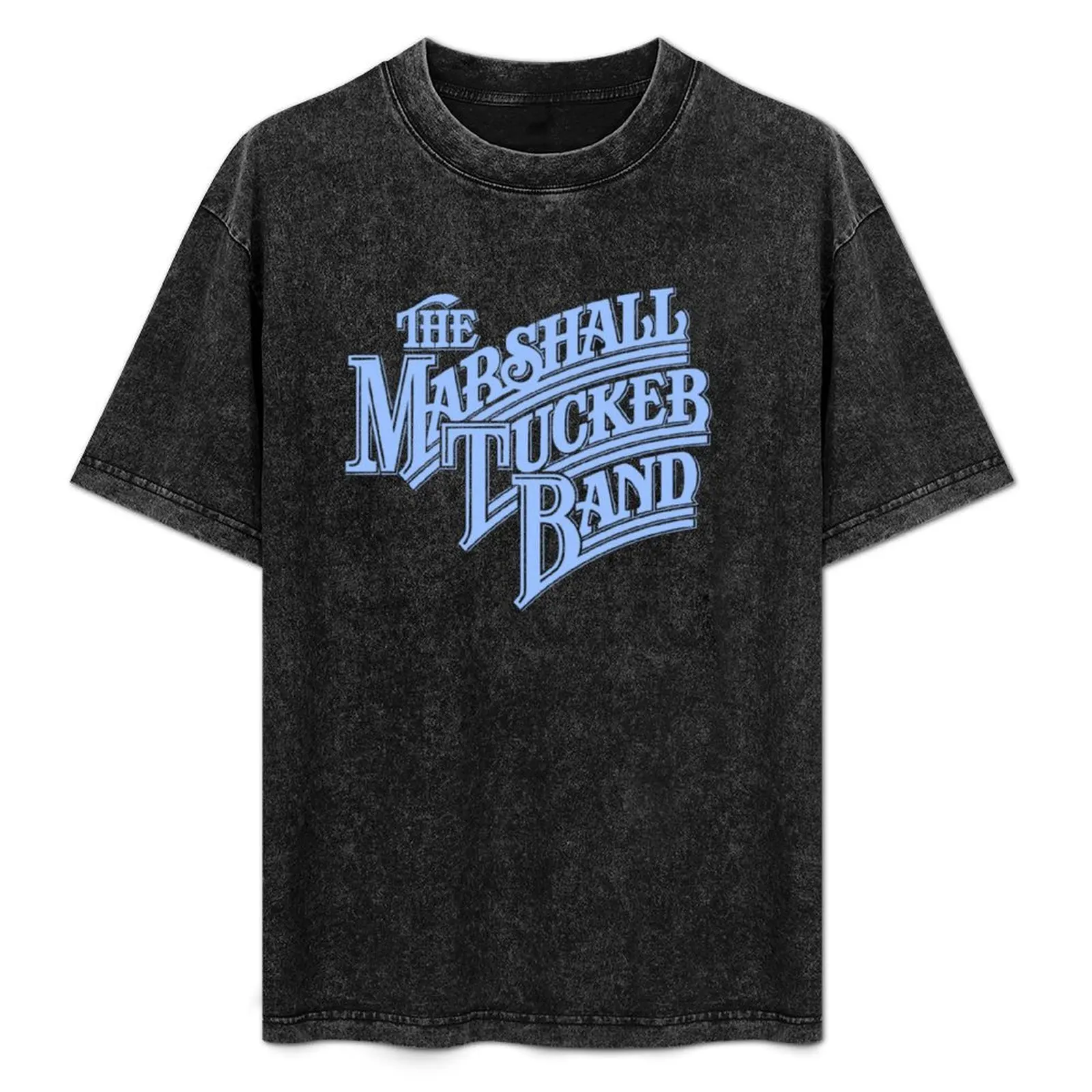 Синяя футболка Marshall Tucker Band Carolina забавные футболки с графикой мужские рубашки