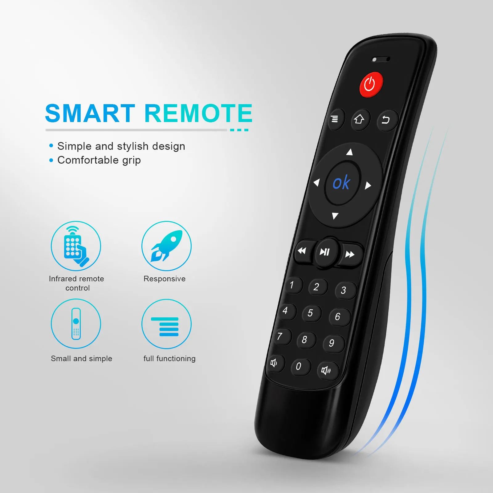 C30BT Bluetooth беспроводной умный пульт дистанционного управления C30 ИК-обучение