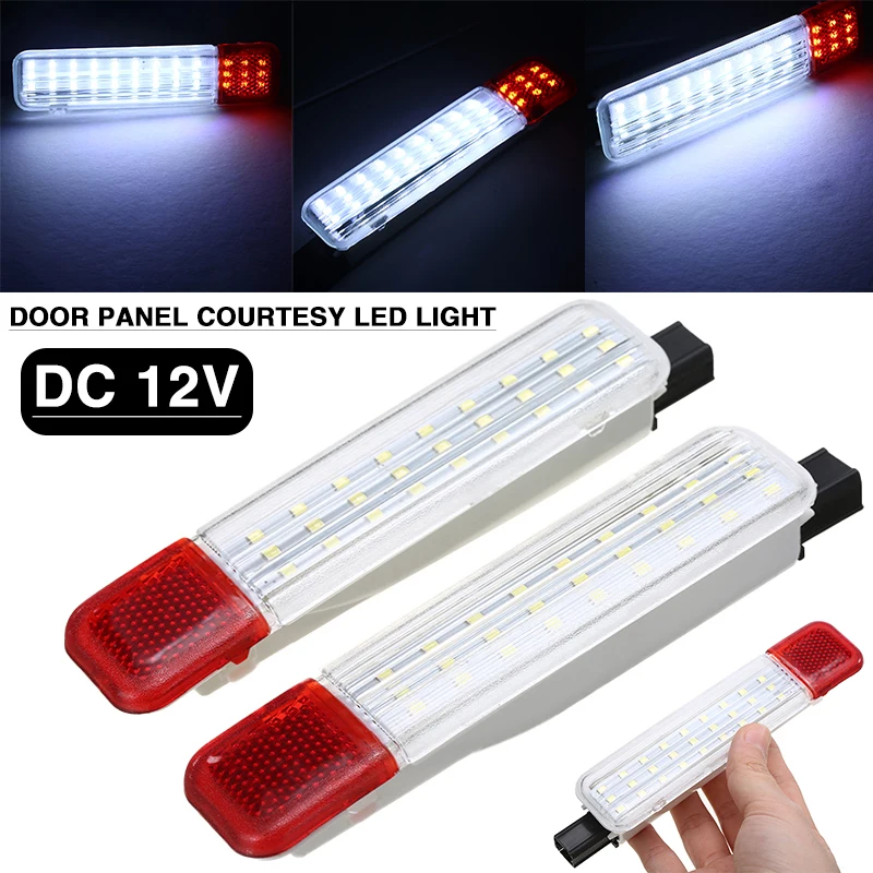 

2pcs High Brightness Auto Door Panel Courtesy LED Light Car Interior Replacement Lamp For Silverado For Sierra C/K 1995-2007