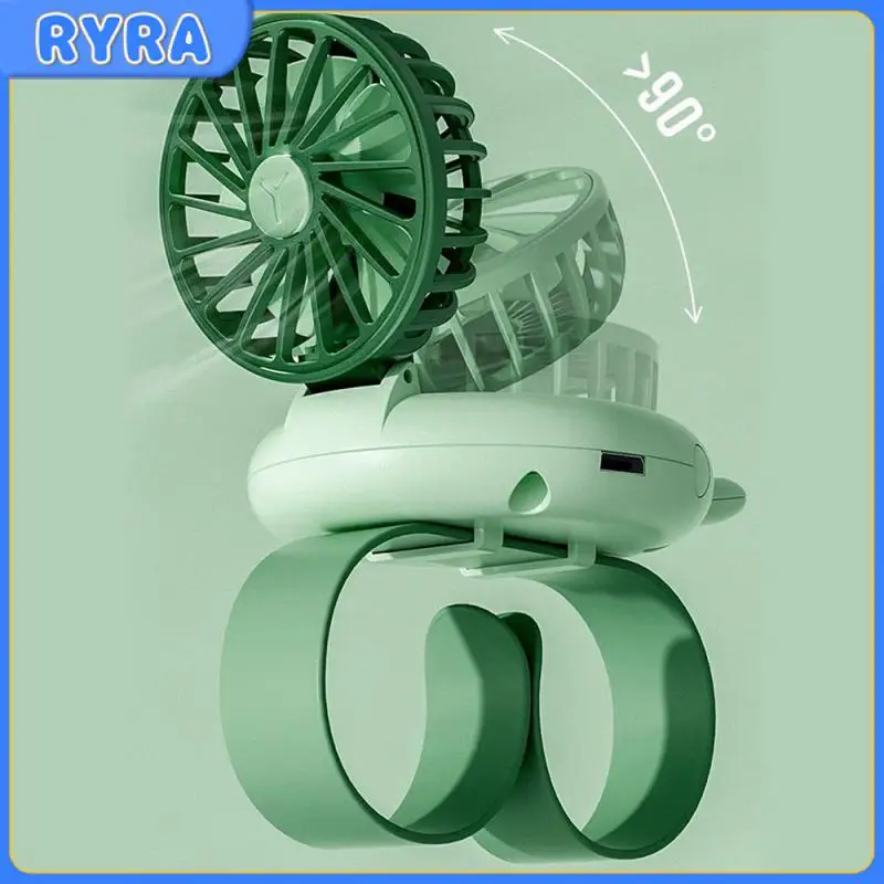 

Wrist Strap Toy Third Gear Wind Speed Usb Charging Cooling Fans Adjustable Angle Endurance Cartoon Wrist Small Fan Air Cooler