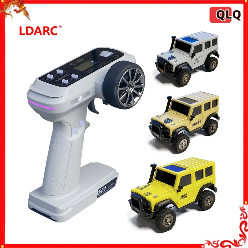 Ldarc X43 1/43 Радиоуправляемый автомобиль Мини-симулятор Полноприводный пульт