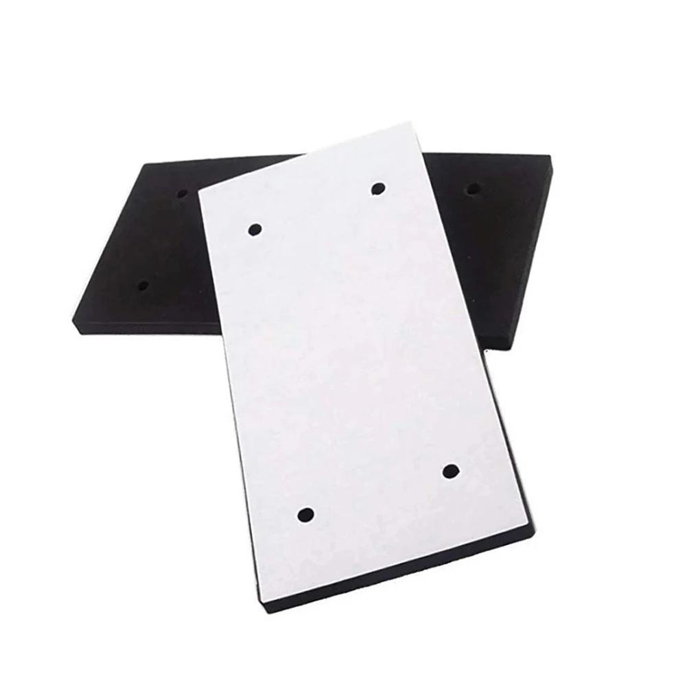 

2pcs Sander Back Pad 7.3" X 3.6" X 0.315" 4 Holes Self-Adhesive Foam For Makita 9035 Backed Plate Abrasive Disks