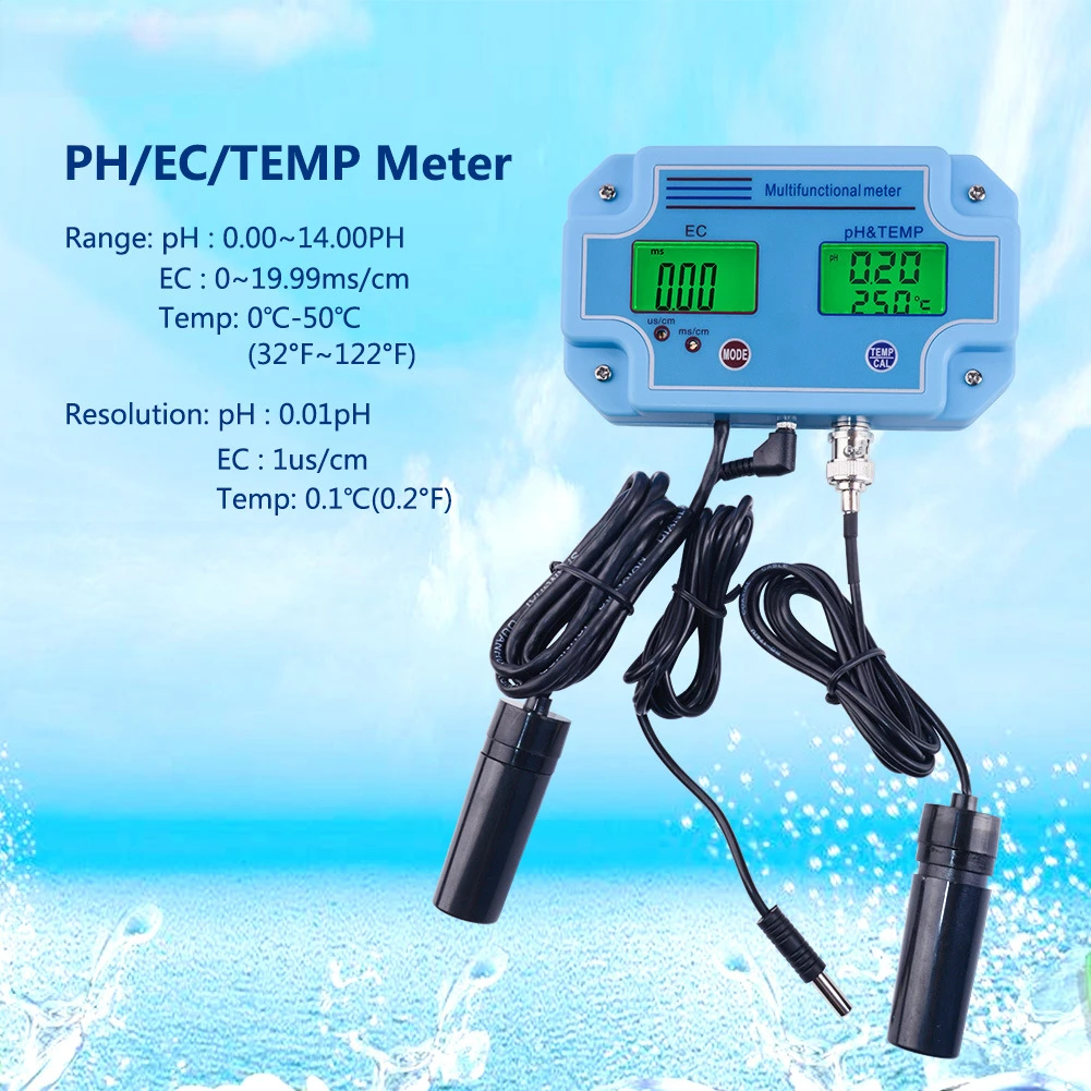 Portable PH-2981 Water Quality Test Pen PH Detector Fish Tank Analysis Instrument Test Pen For Swimming Pool CDC Aquaculture