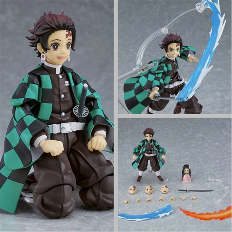 

Demon Slayer Kimetsu No Yaiba PVC Action Figure Anime Kamado Tanjirou Nezuko 498# Movable Figurine Toy Collectible Model Juguete