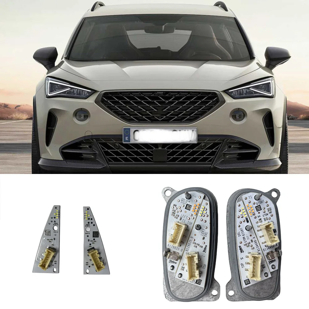 Новые модели передних фар для SEAT LEON CUPRA FORMENTOR TARRACO дневные ходовые огни с
