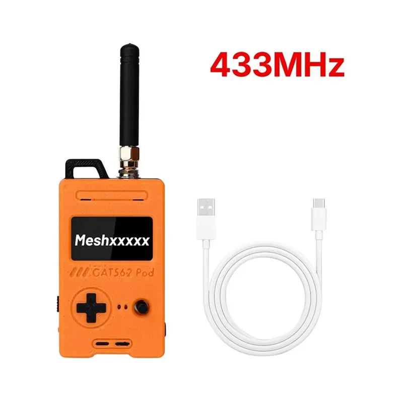 Плата GAT562 30S Pod Meshtastic NRF52840 Lora с GPS SX1262 L76K, 2000 мАч + корпус, 30 дБм, радиоузел Lora Type-C (art.: 3920db2abb262) - 3920db2abb262