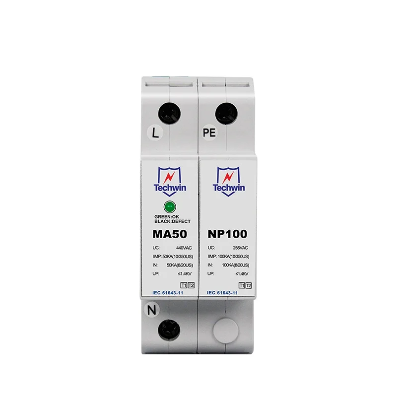 

New product 50ka gap spark Surge Protection Device spd or Tri-phase 385V AC system Spark Gap