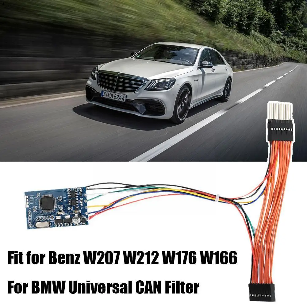 

Профессиональный 18 в 1 CAN фильтр для MB CAN Filter 18 в 1 для Benz/forBMW Универсальный эмулятор для нескольких моделей автомобилей A3E2