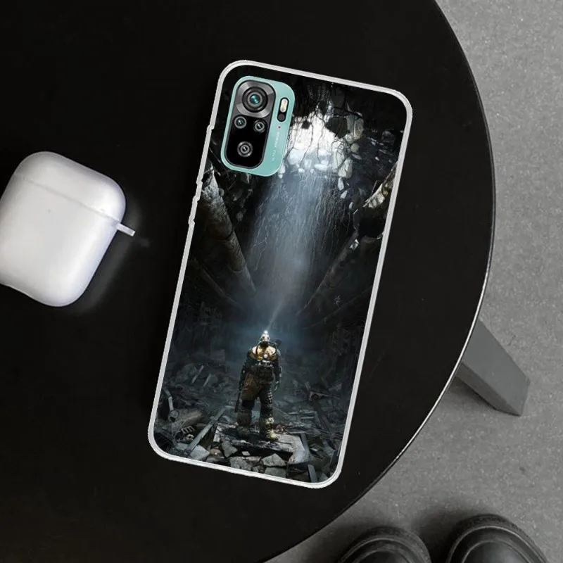 Чехол для телефона Metro 2033 Xiaomi 12 11T 10 9 Redmi Note 10S Pro 9A 8 прозрачный чехол |